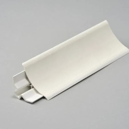 Pvc Corner Profile Rounded PVC Coving - Rounded Corner Profile with Soft Edges & PVC 25x25mm ...