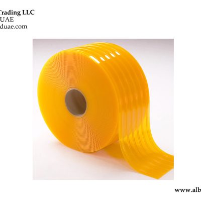 Anti-Insect PVC Strip Curtain Roll Ribbed 200x2mm