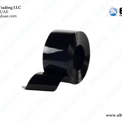OPAQUE JET BLACK PVC CURTAIN ROLL 200X2mm