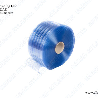 Polar PVC Strip Curtain Roll Ribbed 200x2mm